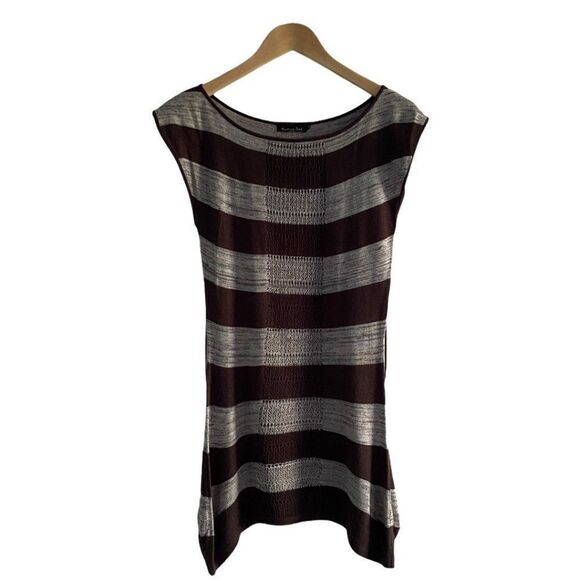 Mustard seed Brown Body Con Tunic Knit Dress US S - Picture 1 of 7